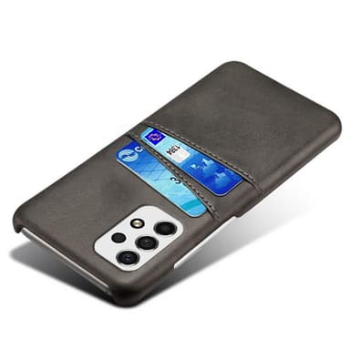 SKALO Samsung A53 5G PU-Läder Korthållare Skal - Svart