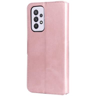 SKALO Samsung A33 5G Klassiskt Plånboksfodral - Roséguld