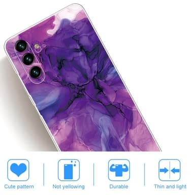 SKALO Samsung A13 5G Marmor TPU-skal - Motiv 5