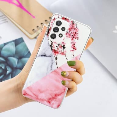 SKALO Samsung A33 5G Marmor TPU-skal - Motiv 12