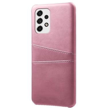 SKALO Samsung A53 5G PU-Läder Korthållare Skal - Rosa