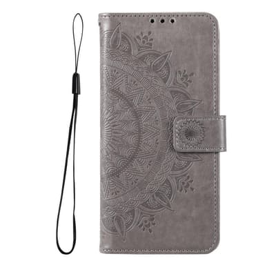 SKALO Samsung A53 5G Mandala Plånboksfodral - Grå