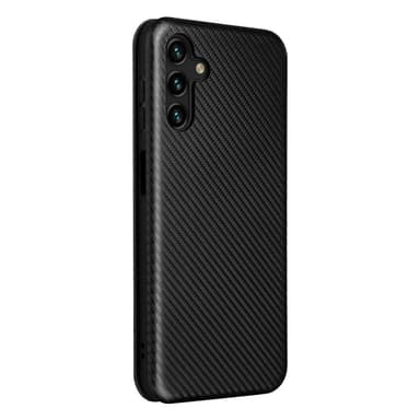 SKALO Samsung A13 5G Carbon Fiber Plånboksfodral - Svart