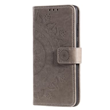 SKALO Samsung A53 5G Mandala Plånboksfodral - Grå
