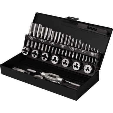 TOOLCRAFT TO-7015521 Gängskärningssats 32 delar Stål M3