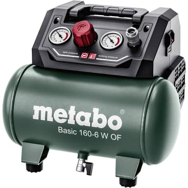 Metabo Tryckluftskompressor BASIC 160-6 W OF 6 l 8 bar