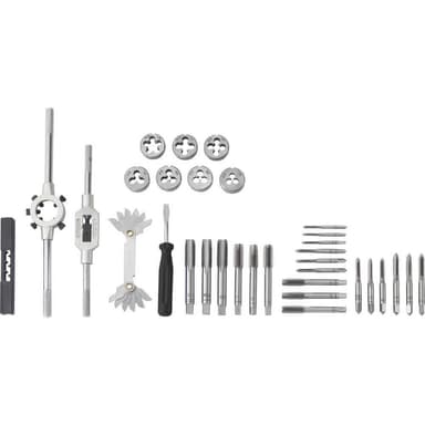 TOOLCRAFT TO-7015521 Gängskärningssats 32 delar Stål M3