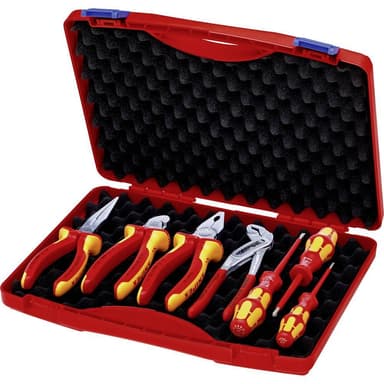 Knipex 00 21 15 VDE Verktygsset i väska 7 delar