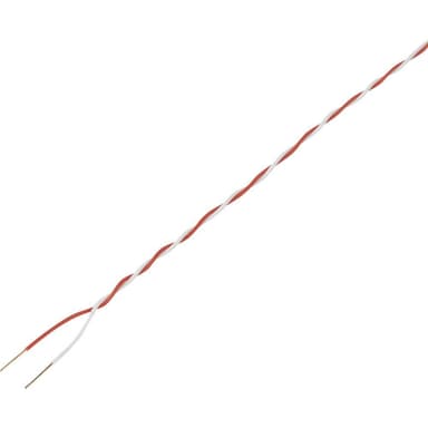 TRU COMPONENTS 1567408 Kopplingstråd 2 x 0.28 mm² Röd,