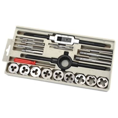 C.K. T4032 Gängskärningssats 21 delar metrisk M3, M4,