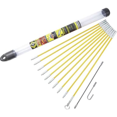 MightyRod PRO kabel-indragningsstångssats, 3,3 meter