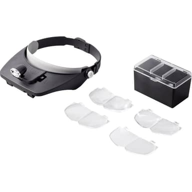 TOOLCRAFT TO-5137803 Huvudlupp med LED-belysning
