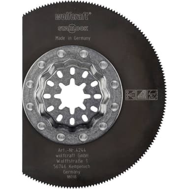 Wolfcraft 4244000 Segmentsågklinga 85 mm 1 st