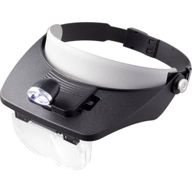 TOOLCRAFT TO-5137803 Huvudlupp med LED-belysning