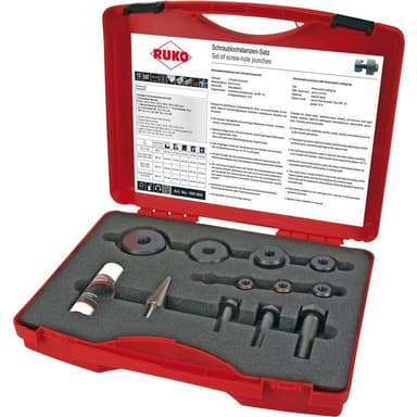 RUKO 109008 Hålslagar-set