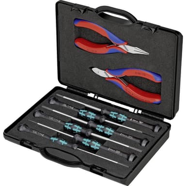 Knipex 00 20 18 Elektriker Verktygsset i väska 8 delar