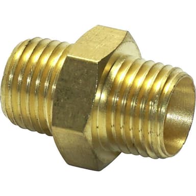 Aerotec Aerotec Pneumatisk dubbel nippel