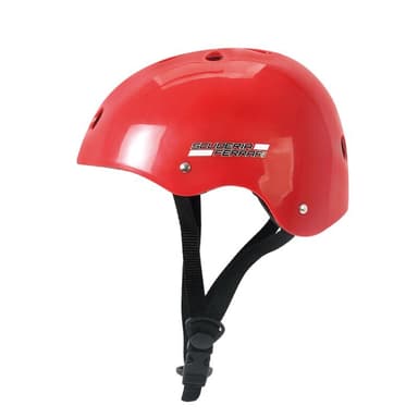 Ferrari Multisportshjälm - röd Medium