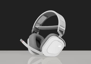Corsair HS80 Wireless gaming headset (vit)