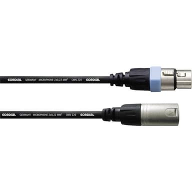 REAN Cordial 1 m XLR-hona/XLR hane mikrofonkabel