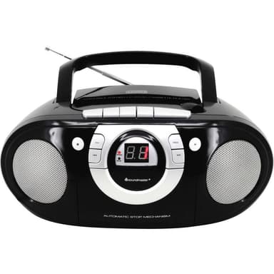 soundmaster SCD5100SW CD-radio FM AUX, CD, Kassett