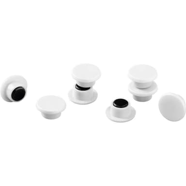 Durable Magnet 475102 (Ø) 15 mm rund Vit 1 set 475102