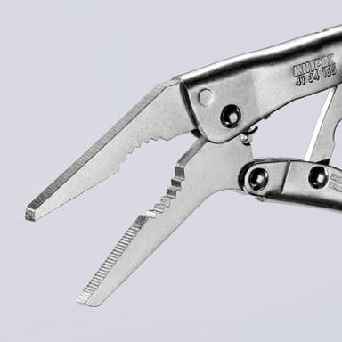 Låstång Rak 0 - 24 mm 165 mm Knipex 41 34 165