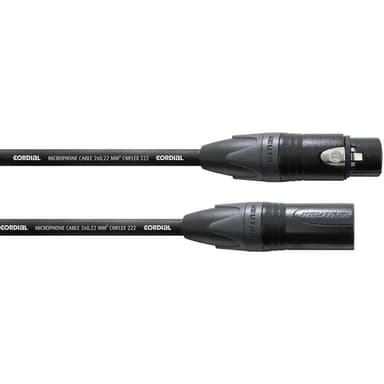 Cordial CPM 20 FM-FLEX XLR Anslutningskabel [1x