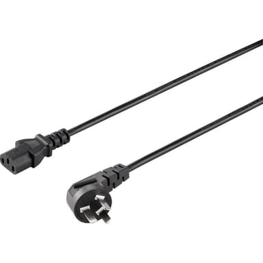 Basetech BT-1886924 IEC Anslutningskabel Svart 2.00 m