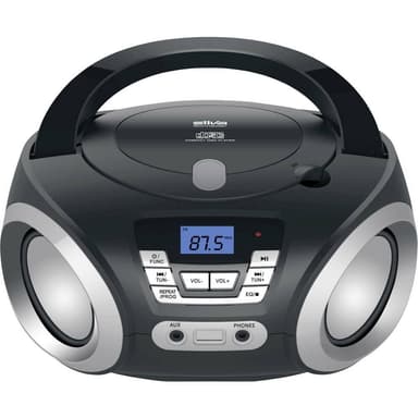 Silva Schneider PCD 19.1 CD-radio FM AUX, CD Svart