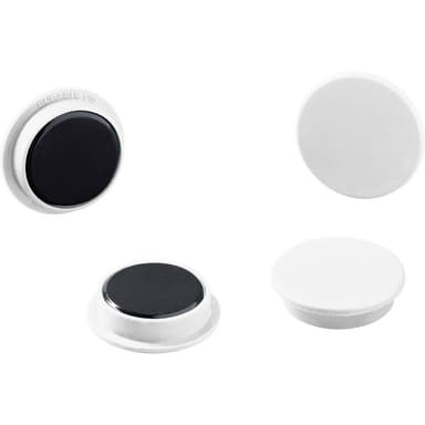 Durable Magnet 475202 (Ø) 21 mm rund Vit 1 set 475202