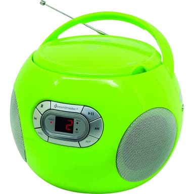 soundmaster SCD2120GR CD-radio FM AUX, CD Grå