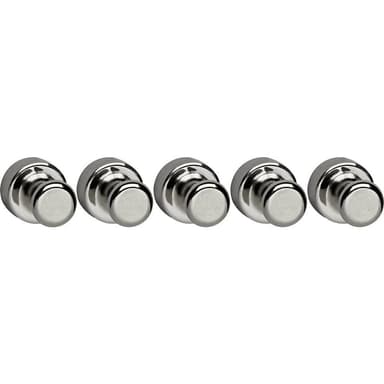 Maul Neodymmagnet (Ø x H) 12 mm x 16 mm Kon Silver 5 st