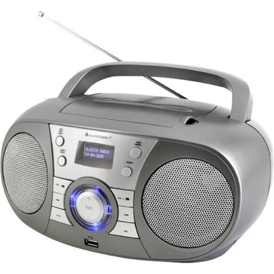 soundmaster SCD1800TI CDradio DAB+, FM AUX, Bluetooth, Elgiganten