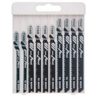 Sticksågbladset, Basic for Wood, 10-delar, T 119 BO T