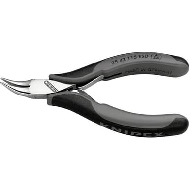 ESD Spetstång Böjda 45° 115 mm Knipex 35 42 115 ESD