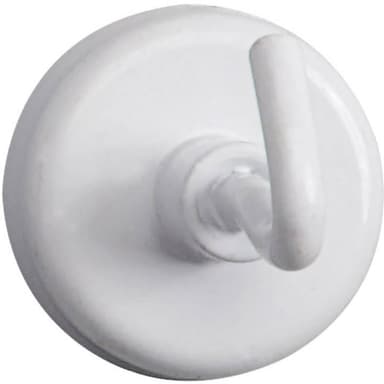Maul Magnet (Ø x H) 25 mm x 36 mm rund , med krok Vit 5