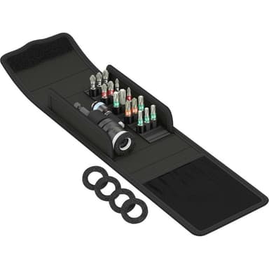 Wera T 1 05134021001 Bit-Set 17 delar Inner-sexkantig,