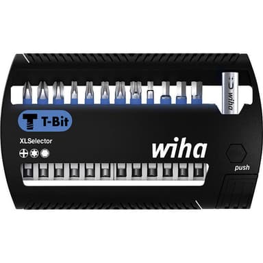 Wiha 41831 Bit-Set 13 delar Stjärnspår Phillips,
