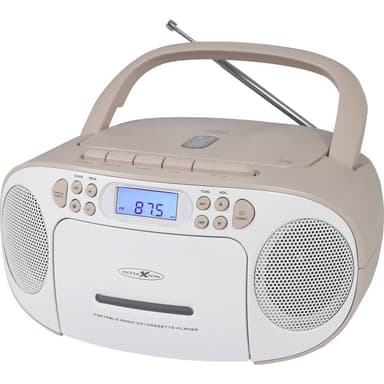 Reflexion RCR2260PK CD-radio FM AUX, CD, Kassett Rosa