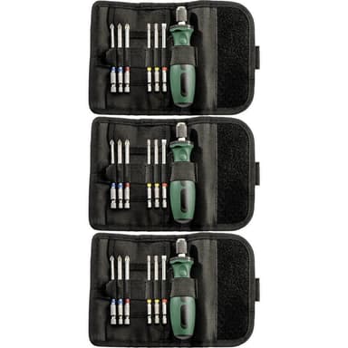 Metabo 626723000-3 Bit-Set 7 delar Stjärnspår Pozidriv,