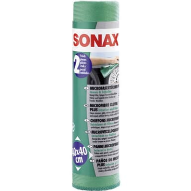 Mikrofiberduk PLUS interiör & ruta Sonax 416541 2 st (L