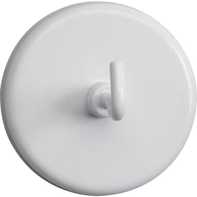 Maul Magnet (Ø x H) 47 mm x 36 mm rund , med krok Vit 5