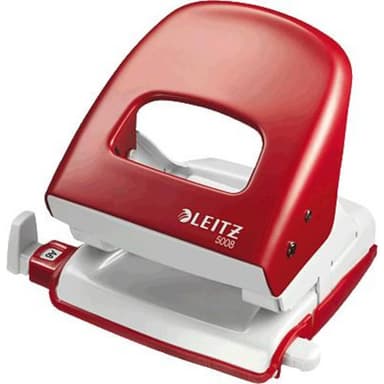 Leitz hålslagare 5008/5008-00-25 röd