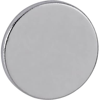 Maul Neodymmagnet (Ø x H) 10 mm x 1 mm Skiva Silver 10