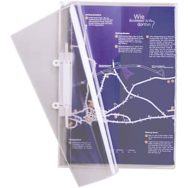 Durable Snappmapp 251219 Transparent DIN A4