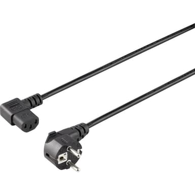 Basetech BT-1886926 IEC Anslutningskabel Svart 2.00 m