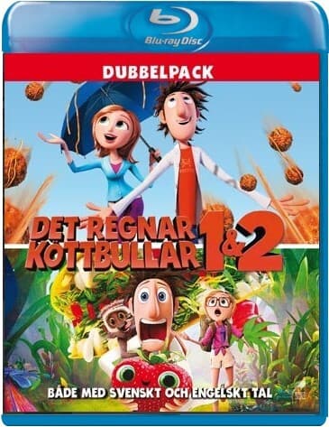 DET REGNAR KÖTTBULLAR 1 & 2 (Blu-ray)