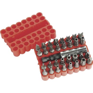 Brüder Mannesmann M 297-33 Bit-Set 33 delar T-Profil