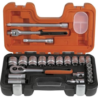 Bahco Hylsnyckelsats 24 delar S240AF